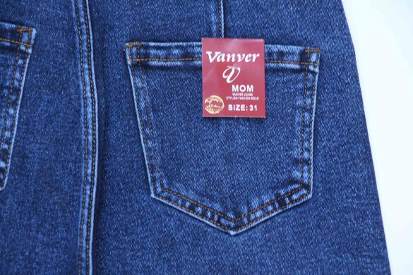 Купить Женские Джинсы MOM VANVER F890 (31/38 -6 ед.) оптом в интернет магазин jeansoptom.com