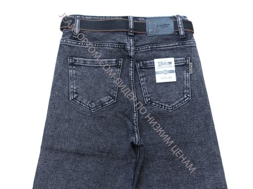 Купить Женские Джинсы Трубы DERUN DR8189 (25/30 -6 ед.) оптом в интернет магазин jeansoptom.com