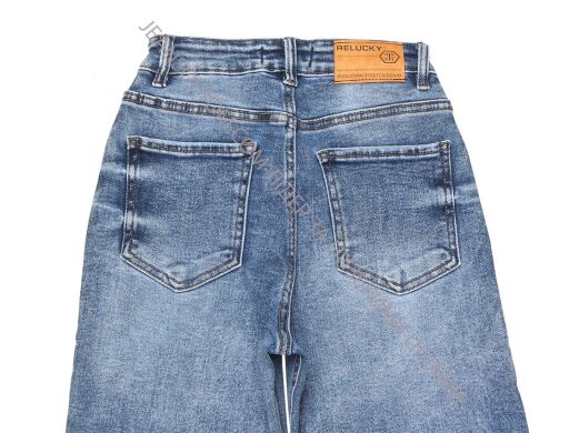 Купить Женские Джинсы Трубы RELUCKY CF738 (25/30 -6 ед.) оптом в интернет магазин jeansoptom.com