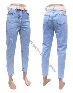Купить Женские Джинсы MOM LDM 0063 (25/30 -6 ед.) оптом в интернет магазин jeansoptom.com
