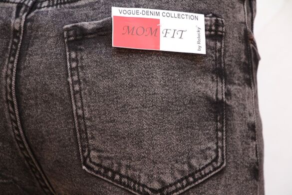 Купить Женские Джинсы MOM RELUCKY M608 (25/30 -6 ед.) оптом в интернет магазин jeansoptom.com