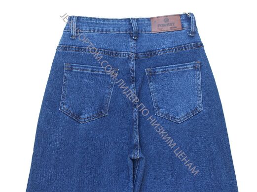 Купить Женские Джинсы Трубы FOREST BC3581 (25/30 -6 ед.) оптом в интернет магазин jeansoptom.com