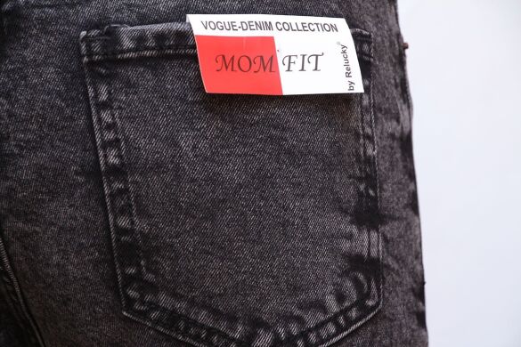 Купить Женские Джинсы MOM RELUCKY M612 (25/30 -6 ед.) оптом в интернет магазин jeansoptom.com