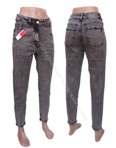 Купить Женские Джинсы MOM RELUCKY M6170 (25/30 -6 ед.) оптом в интернет магазин jeansoptom.com