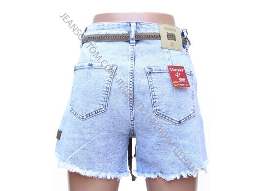 Женские Джинсы шорты VANVER F866 (25/30 -6 ед.)