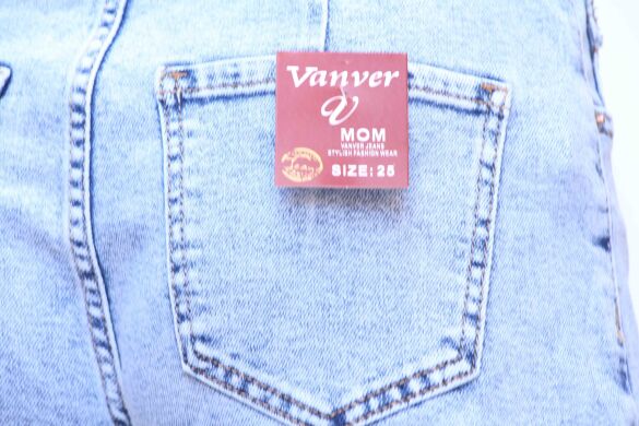 Женские Джинсы шорты VANVER F866 (25/30 -6 ед.)