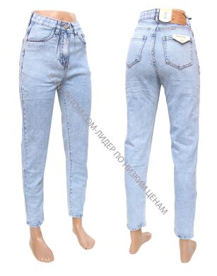 Купить Женские Джинсы MOM VINDASION V3058 (25/30 -6 ед.) оптом в интернет магазин jeansoptom.com