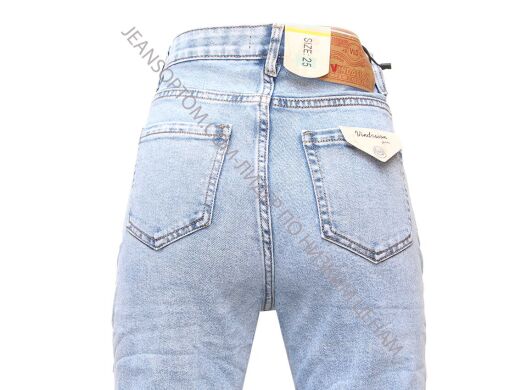Купить Женские Джинсы MOM VINDASION V3058 (25/30 -6 ед.) оптом в интернет магазин jeansoptom.com