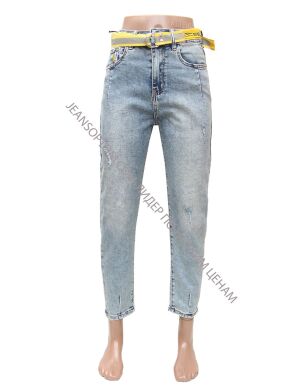 Купить Женские Джинсы MOM LDM 0052 (25/30 -6 ед.) оптом в интернет магазин jeansoptom.com
