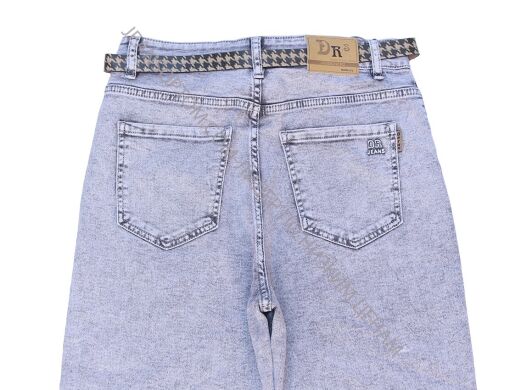 Купить Женские Джинсы MOM DERUN DR8123 (28/33 -6 ед.) оптом в интернет магазин jeansoptom.com
