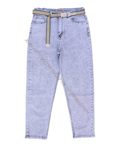 Купить Женские Джинсы MOM DERUN DR8125 (30/36 -6 ед.) оптом в интернет магазин jeansoptom.com