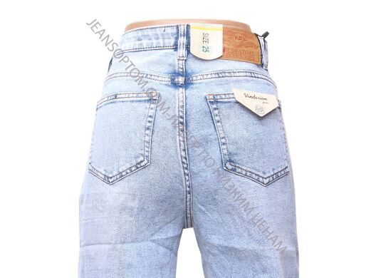 Купить Женские Джинсы MOM VINDASION V3069 (25/30 -6 ед.) оптом в интернет магазин jeansoptom.com