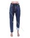 Женские Джинсы На Байке MOM LDM L0012 (25/30 -6 ед.) фото 3 - jeansoptom.com 