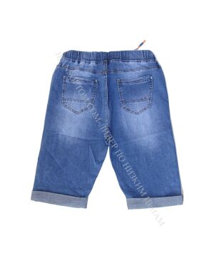 Женские Джинсы Капри На резинке VINDASION C1036 (32/42 -6 ед.)