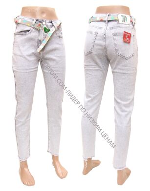 Купить Женские Джинсы MOM VANVER F81817 (25/30 -6 ед.) оптом в интернет магазин jeansoptom.com