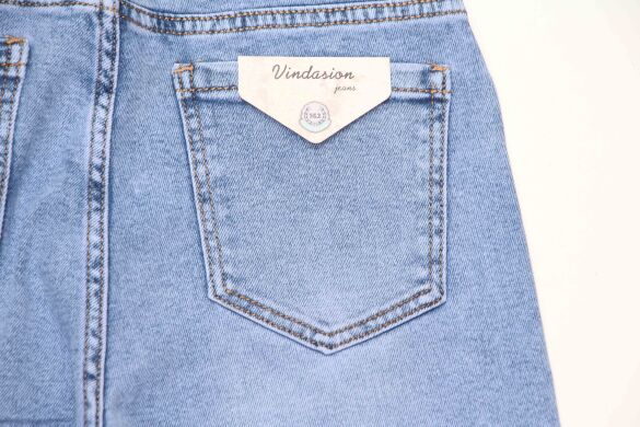 Купить Женские Джинсы Трубы MOM VINDASION V3073 (28/33 -6 ед.) оптом в интернет магазин jeansoptom.com