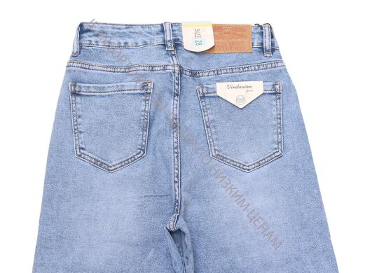 Купить Женские Джинсы Трубы MOM VINDASION V3073 (28/33 -6 ед.) оптом в интернет магазин jeansoptom.com