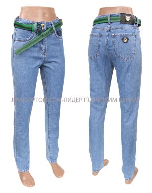 Купить Женские Джинсы MOM LDM L9269 (25/30 -6 ед.) оптом в интернет магазин jeansoptom.com