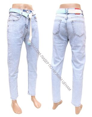 Купить Женские Джинсы MOM VANVER F822 (25/30 -6 ед.) оптом в интернет магазин jeansoptom.com