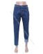 Женские Джинсы На Байке MOM RELUCKY MS819 (25/30 -6 ед.) фото 3 - jeansoptom.com 