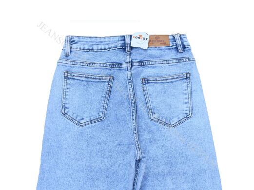 Купить Женские Джинсы Трубы FOREST BC3035 (25/30 -6 ед.) оптом в интернет магазин jeansoptom.com