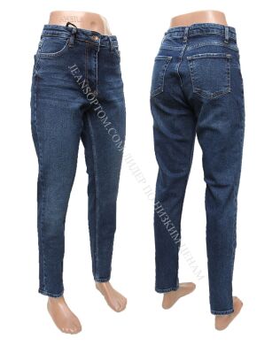 Купить Женские Джинсы MOM REALFOCUS SV1402-7 (25/30 -6 ед.) оптом в интернет магазин jeansoptom.com