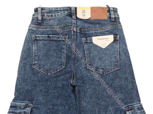 Купить Женские Джинсы карго VINDASION V2075 (25/30 -6 ед.) оптом в интернет магазин jeansoptom.com