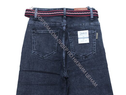 Купить Женские Джинсы Трубы DERUN DR8161 (25/30 -6 ед.) оптом в интернет магазин jeansoptom.com