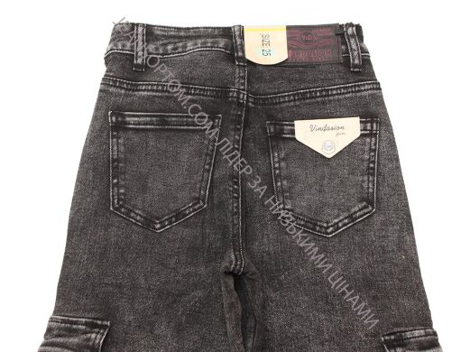 Купить Женские Джинсы карго VINDASION V2076 (25/30 -6 ед.) оптом в интернет магазин jeansoptom.com