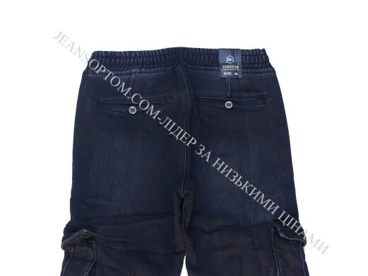 Купить Мужские Джинсы На Флисе На резинке VINGVGS F498-3 (29/38 -8 ед.) оптом в интернет магазин jeansoptom.com