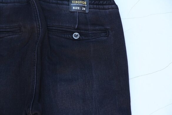Купить Мужские Джинсы На Флисе На резинке VINGVGS F498-3 (29/38 -8 ед.) оптом в интернет магазин jeansoptom.com