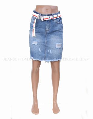 Купить Женские Джинсы Юбки NEW JEANS D7008 (25/30 -6 ед.) оптом в интернет магазин jeansoptom.com
