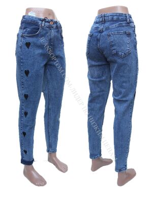 Купить Женские Джинсы MOM SASHA 2380 (26/31 -8 ед.) оптом в интернет магазин jeansoptom.com