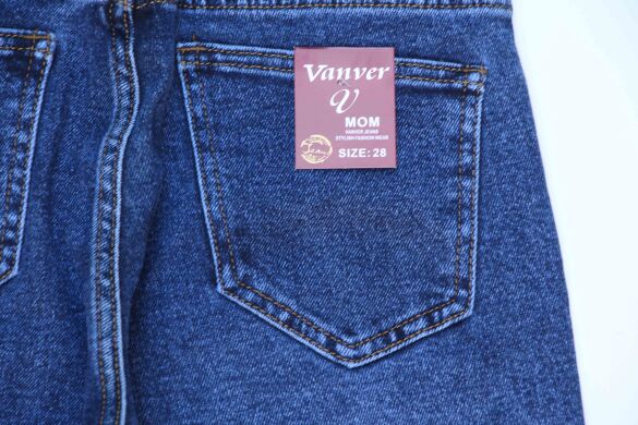 Купить Женские Джинсы MOM VANVER F882 (28/33 -6 ед.) оптом в интернет магазин jeansoptom.com