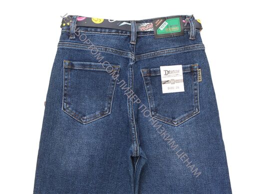 Купить Женские Джинсы МОМ DERUN DR8190 (25/30 -6 ед.) оптом в интернет магазин jeansoptom.com