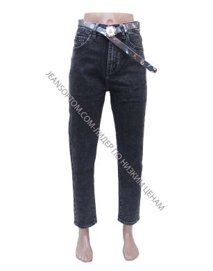 Купить Женские Джинсы МОМ DERUN DR8179 (25/30 -6 ед.) оптом в интернет магазин jeansoptom.com