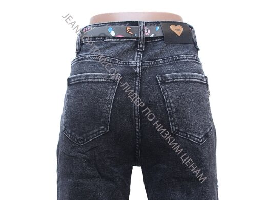 Купить Женские Джинсы МОМ DERUN DR8179 (25/30 -6 ед.) оптом в интернет магазин jeansoptom.com